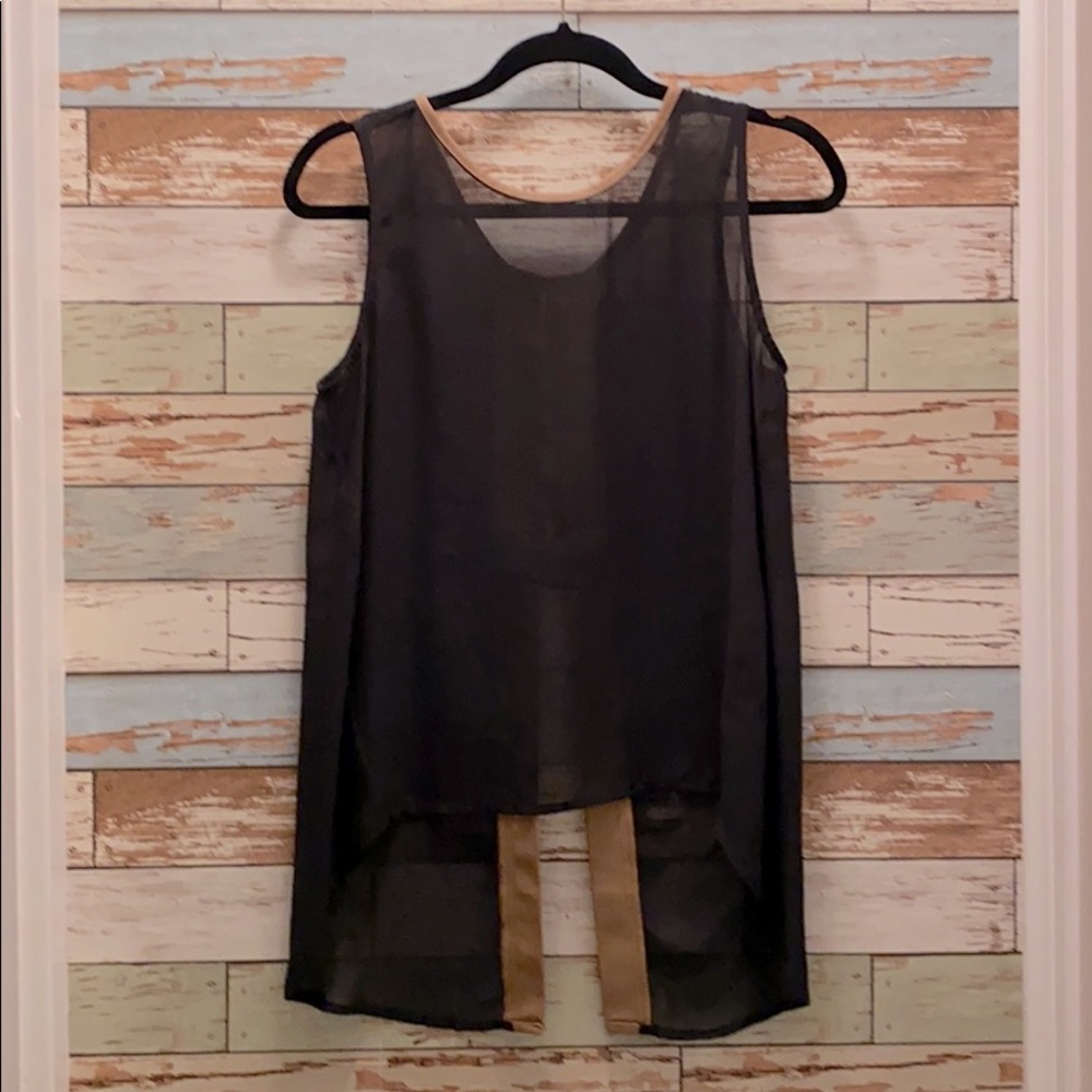 Costa Blanca Vegan Leather Top